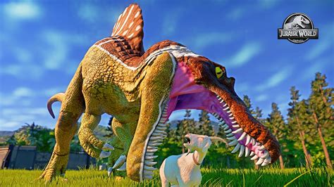 Tyrannosaurus Rex Vs Malusaurus Vs Spinosaurus Vs Ceratosaurus Vs Carnotaurus Dinosaurs Fighting