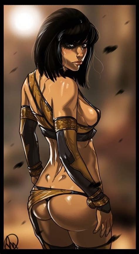 Ganassa Tanya Mortal Kombat Mortal Kombat Series Mortal Kombat X Evil 1girl Ass Black
