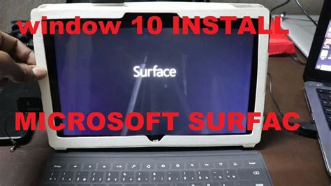 How To Install Windows 10 On A Surface Pro Fresh Install Youtube