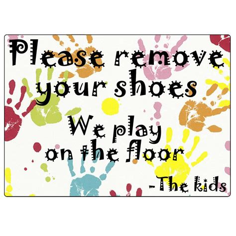 Buy please take off your shoes sign. 2x Plastic, Adhesive "Please remove your shoes" Signs ...