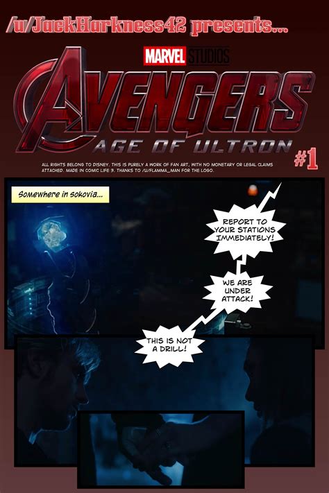 As Requested The Live Action Comic Book Avengers Age Of Ultron