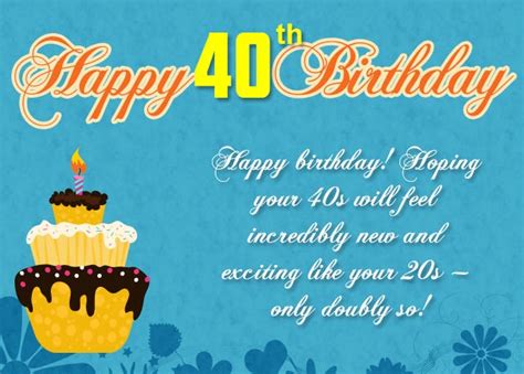 I hope your 40th birthday is a blast. Funny 40th Birthday Messages For Husband - Daily Quotes