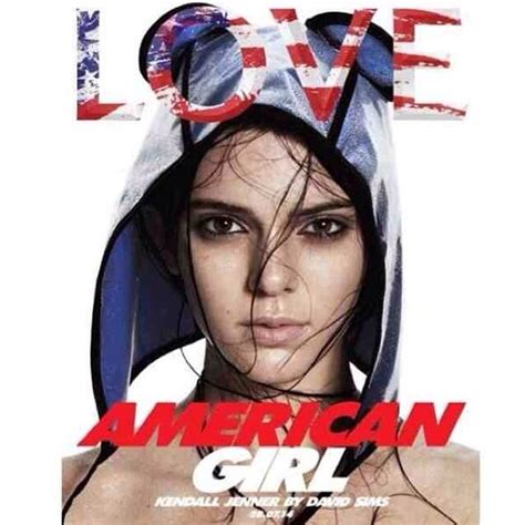 Kendall Jenner By David Sims For Love Magazine Kendall Jenner Love