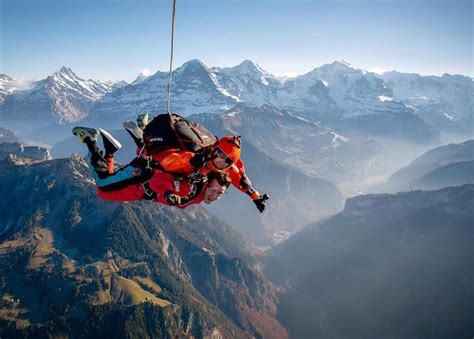 Helicopter Skydiving Interlaken A Once In A Lifetime Experience