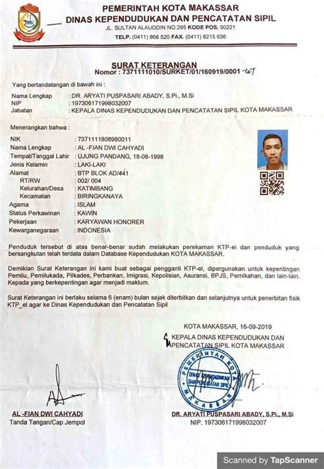 Halaman Unduh Untuk File Contoh Surat Keterangan Pengganti Ktp Yang Ke 30