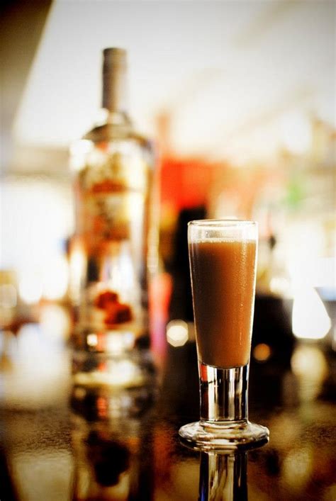 9 cocktails with caramel vodka that you can mix from what's already is in your bar. Kissed Caramel Chocolate Cake Shot -1 oz Smirnoff Kissed Caramel Flavored Vodka -1 oz Smirnoff ...