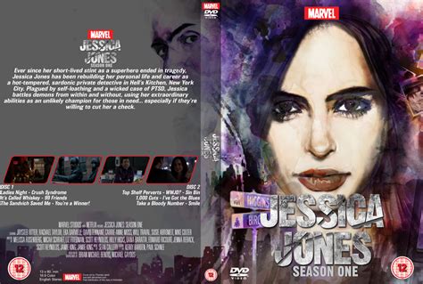 Jessica Jones Season One Dvd Cover By Wario64i On Deviantart