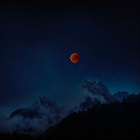 moon eclipse 8k iPad Pro Wallpapers Free Download