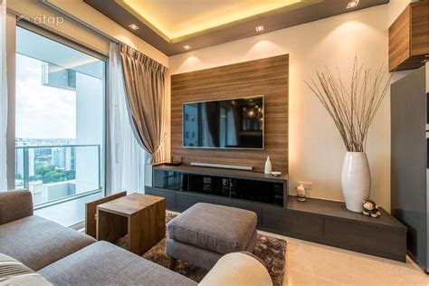 Contemporary Modern Living Room Condominium Design Ideas