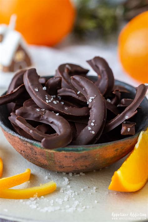 Chocolate Covered Orange Peels Recipe Appetizer Addiction