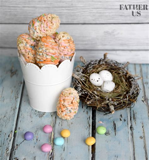 Quite a lot of ice cream bases are made using eggs, which is why you might avoid milkshakes if you have an allergy. Easter Egg Rice Krispie Treats: The Perfect Easter ...