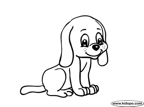 Coloring this coloring page is a fun and enjoyable way to spend an afternoon. Cute puppy coloring page