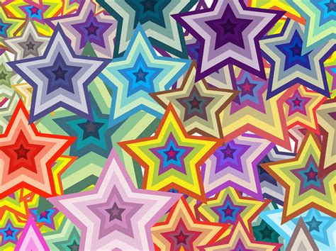 Maybe you would like to learn more about one of these? Colorful Stars Wallpaper - WallpaperSafari