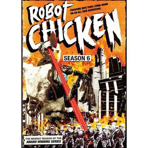 Robot Chicken Season 6 Dvd Tv Animation Chicken Seasoning Robot