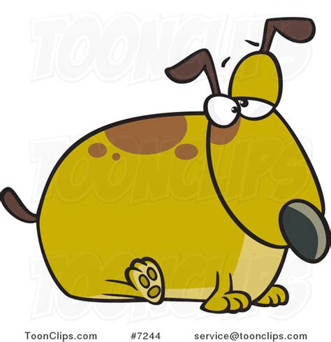 Cartoon fat angry dog stock vector illustration 104467325. Cartoon Fat Dog #7244 by Ron Leishman