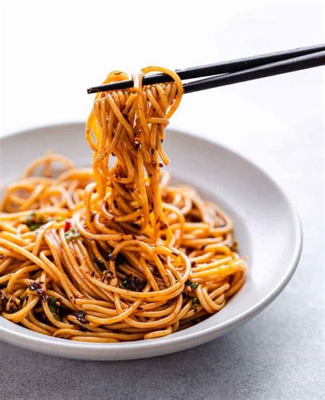 Spicy Sichuan Noodles With Garlic Chili Oil Posh Journal