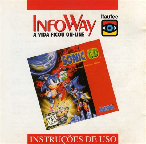 Sonic Cd 1993 Box Cover Art Mobygames