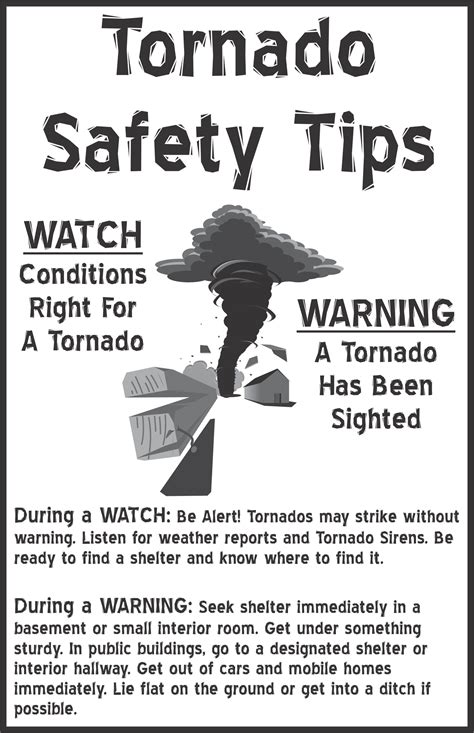 Pin By Lynda Thomas On Tips To Know Tornado Safety Tips Safety Tips