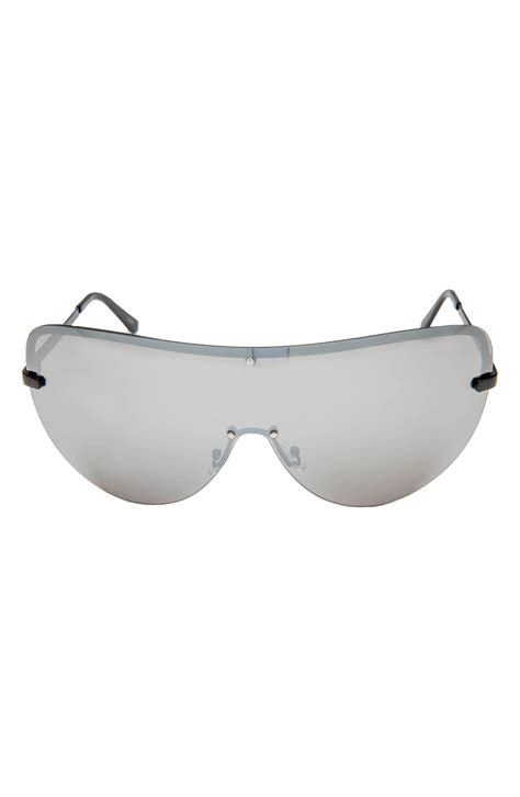 rad refined mirrored shield sunglasses nordstrom