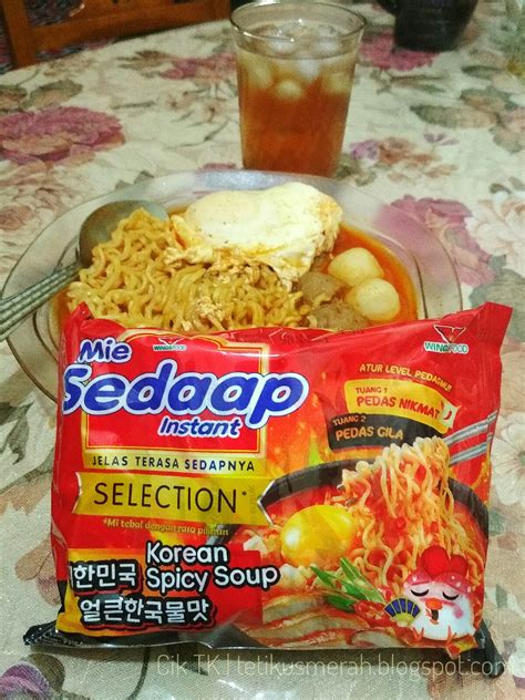Review mie sedaap korean spicy chicken vs korean spicy soup. Blog Cik TK: MENCUBA MIE SEDAAP SELECTION KOREAN SPICY SOUP