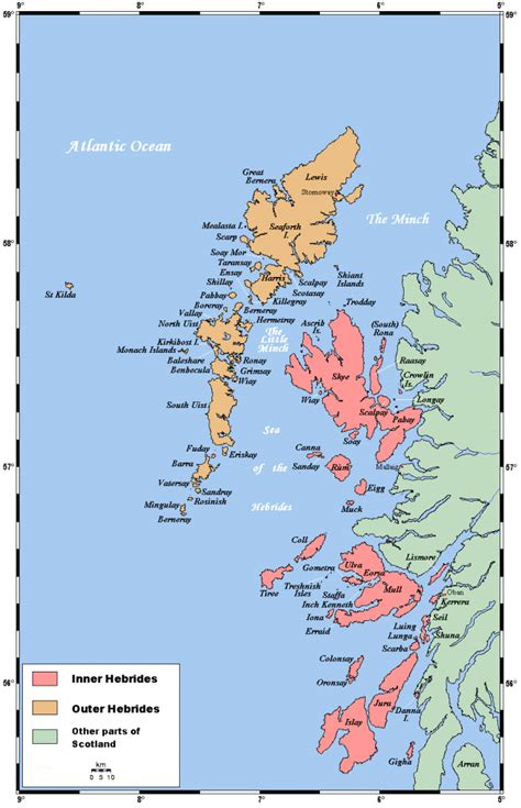 The Hebrides Islands Of Scotland Island Profiles