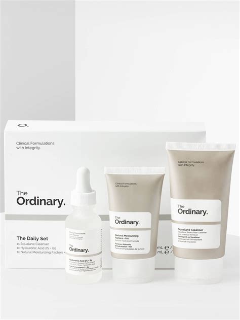 The Ordinary The Daily Set Beautyspot Malaysias Health And Beauty