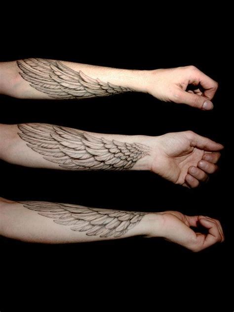 Angel tattoo designs can also be any size, making it possible to put an angel tattoo on any part of the body. Angel Wing Tattoos - 125 Angel Wing Tattoos That Are Heavenly!