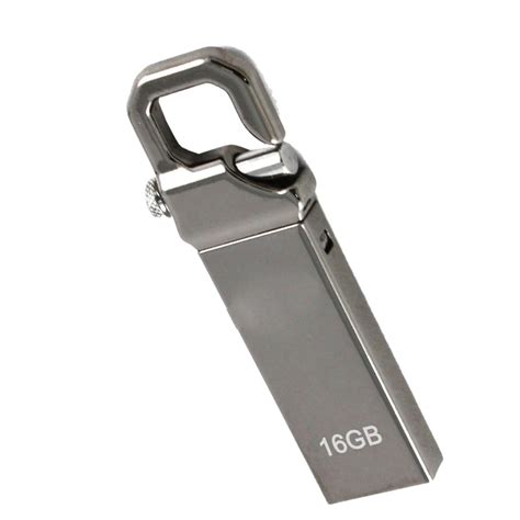 Waterproof Metal Silver Usb Flash Drive Pen Drive 64gb 32gb 16gb 8gb