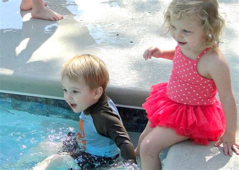 Kye S First Pool Parties The Journey Of Parenthood