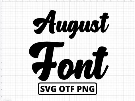 August Font Display Font Serif Font Signature Font Logo Etsy