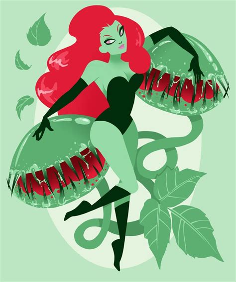 The Bat Blog Poison Ivy Art Drawings