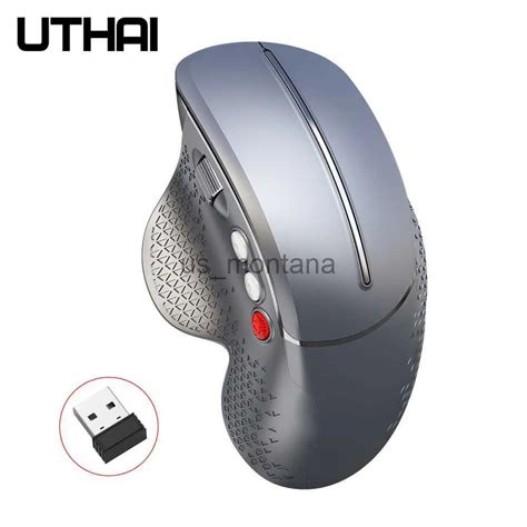 Mice Uthai Db23 The New Vertical Wireless Usb Mouse Rechargeable Office