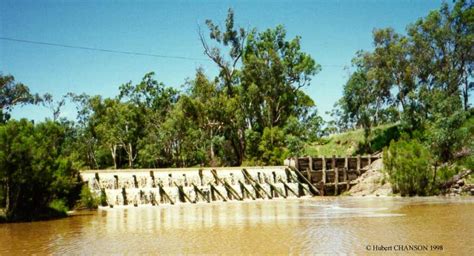 Timber Crib Weirs In Queensland