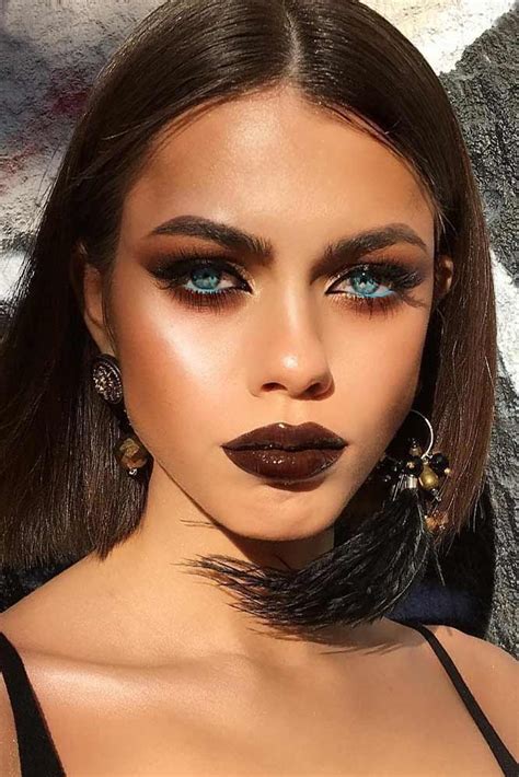 16 best fall makeup looks and trends for 2023 fall makeup looks fall makeup brunette makeup