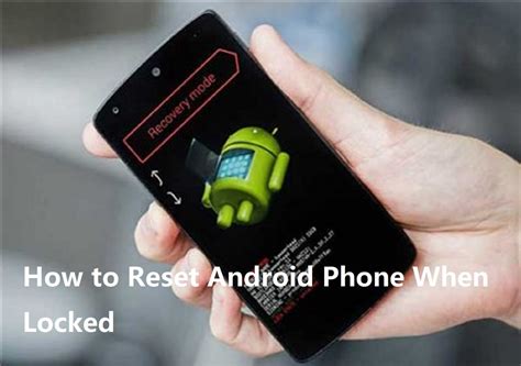 3 Methods How To Reset Android Phone When Locked Easeus
