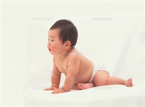 日本人の赤ちゃんの横向き 00771000252 の写真素材・イラスト素材｜アマナイメージズ