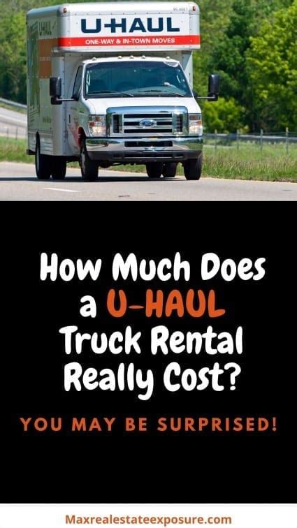 U Hauls Rental Prices How Much Does A U Haul Cost