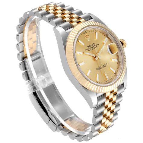 Rolex Datejust 41 Steel Yellow Gold Jubilee Bracelet Watch 126333