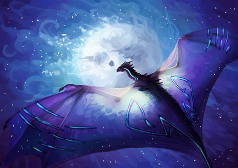 Lunar Mist By Neboveria On Deviantart Dragon Art Mythical Creatures