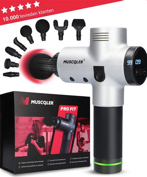 Massage Gun Muscqler Pro Fit Massage Apparaat Massage Gun Professioneel Zeer