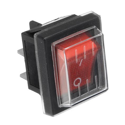 220V16A 20A 125V ON/OFF Red Switch Spare Waterproof Switch For ...