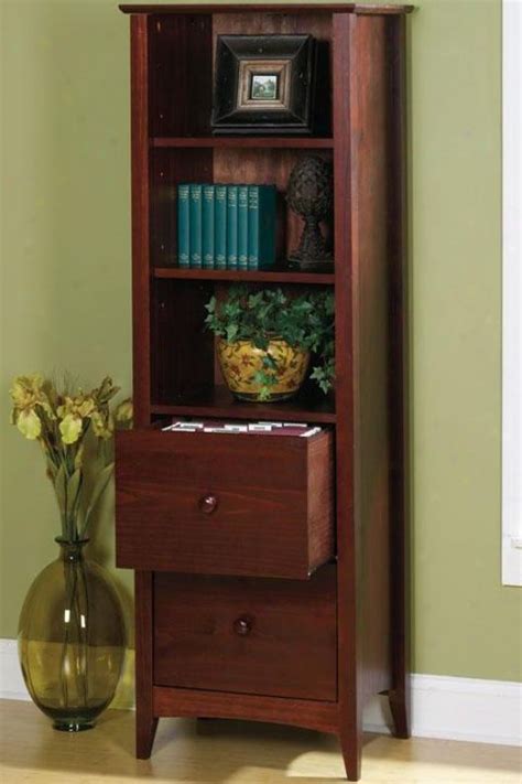 Bookcase With File Drawers Bookshelf Camp