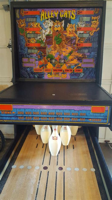 It is, however, a game that not a lot of people know how to play. Shuffle Bowling Alley Cats (shuffleboard arcade) for sale ...