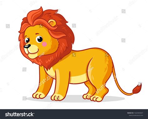 6964 Cute Lion Clipart 图片、库存照片和矢量图 Shutterstock
