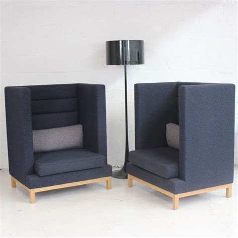 High Back Reception Booths Office Pods Pod Seating