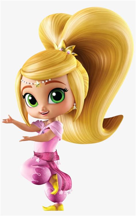Shimmer Shine Character Leah Transparent Png 964x1440 Free Download