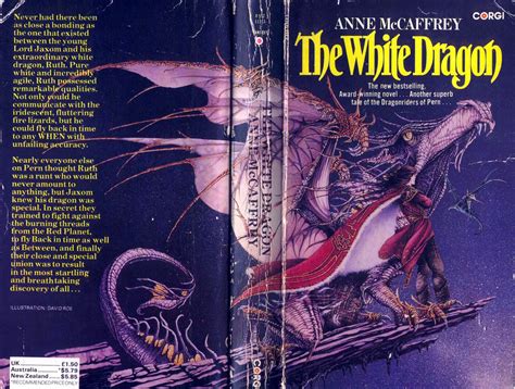 The White Dragon Anne Mccaffrey Corgi 1980 Cover David Roe