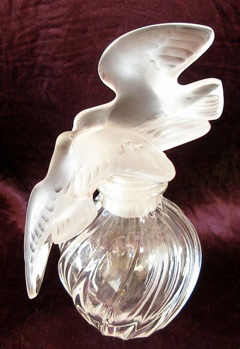 Lalique Glass Co For Nina Ricci 1951 The Very First Lalique Bottle