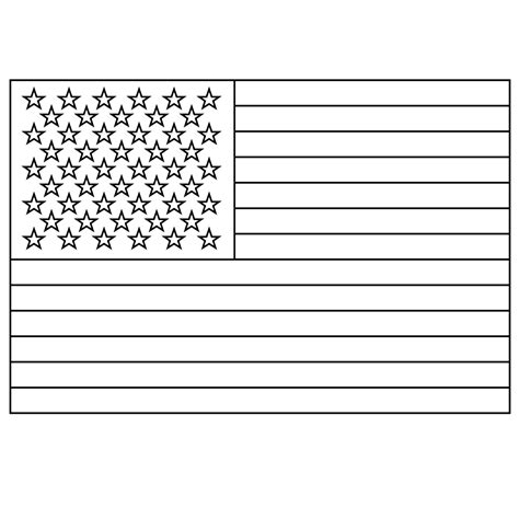 American Flag Coloring Pages Pdf