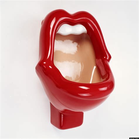 Rolling Stone Mouth Shaped Urinals Called Sexist Photos Huffpost Entertainment